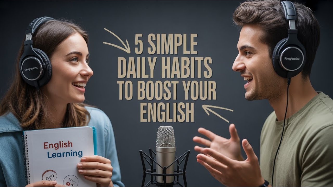 5 Simple Daily Habits to BOOST Your English Skills in 2025 | Real ...