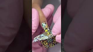 Làm design với dán foil trên nền french - Zurno Team