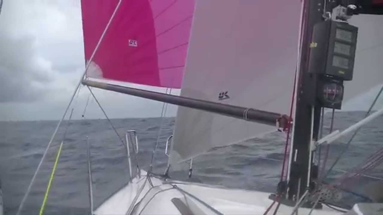 PACIFIC CUP AND SPINNAKER ON THIRSTY