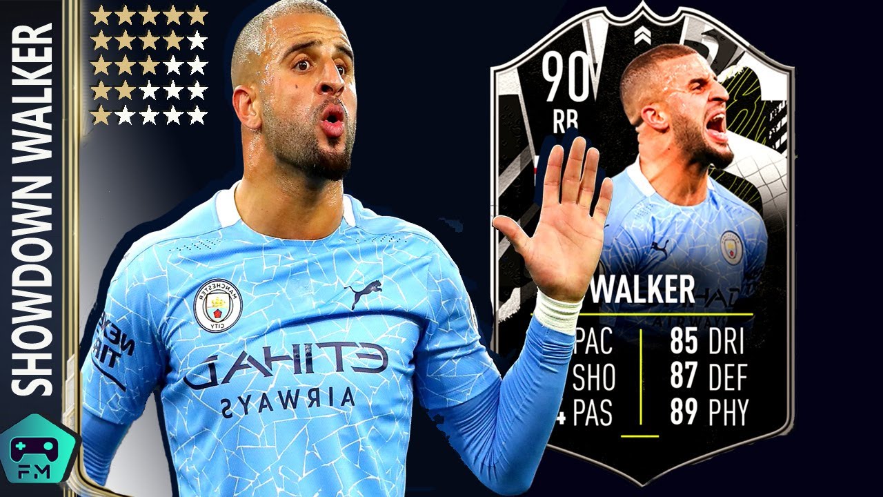 FIFA 21 SHOWDOWN KYLE WALKER PLAYER REVIEW BEST DEFENDER IN THE GAME