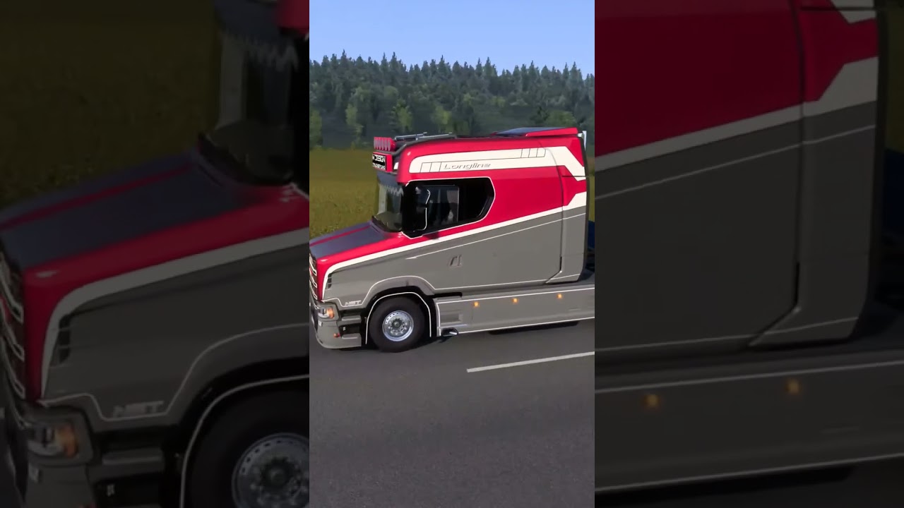 SCANIA NGT LONGLINE CUSTOM MULTICOLORS SKIN! 