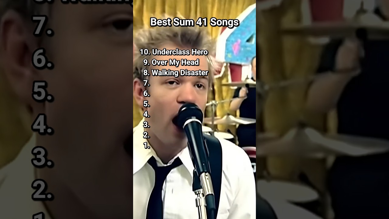 Watch Top 10 Best Sum 41 Songs #sum41 #top10 #bestsongs #bestmusic on YouTube Watch Top 10 Best Sum 41 Songs #sum41 #top10 #bestsongs #bestmusic on YouTube