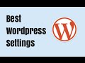 Changing the Wordpress Settings - Setting Up Wordpress