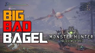 Big Bad Bagel Moments  - Bazelgeuse Montage | Monster Hunter World PS4 PRO