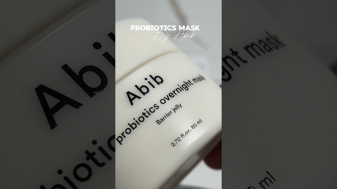 I’m loving this sleeping mask from Abib global 