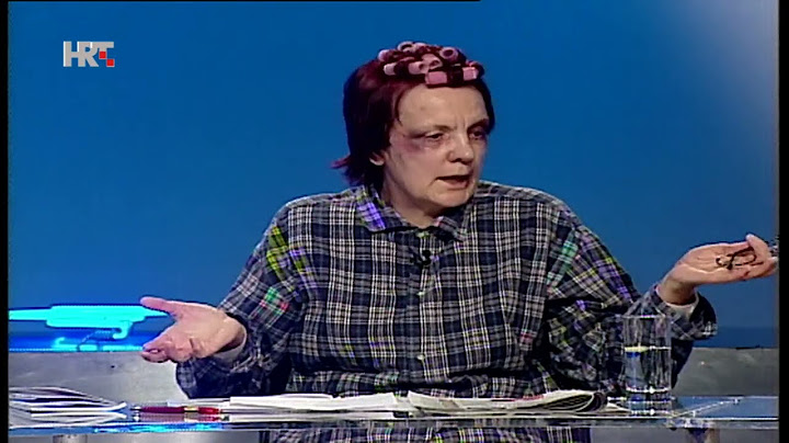 Legendarne Nedjeljom u 2: Vedrana Rudan, 2003. - Sramota je biti star