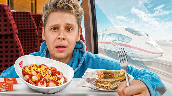 SCHAFFE ICH 48 STUNDEN NUR DEUTSCHE BAHN ESSEN!?🚂😰(DURCH GANZ DEUTSCHLAND)