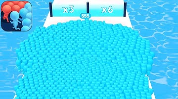 Count Masters Top Gameplay Walkthrough (iOS,Android) Satisfying Mobile Games free play