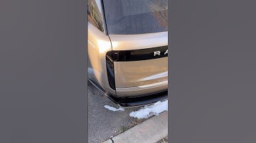 2023 Range Rover V8 cold start