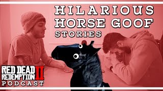 Hilarious Horse Goofs | RDR2 | Podcast Discussion Snippet | ROBOTBOY x ShoreTea