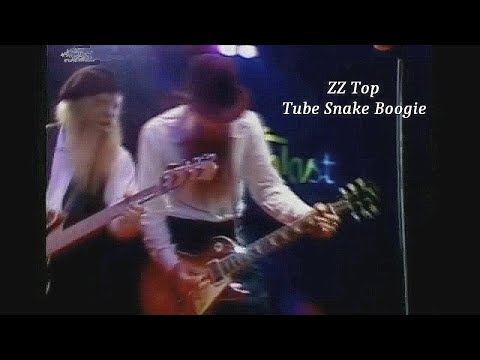ZZ Top ~ Tube Snake Boogie ~ 1980 ~  Live Video, Rockpalast, in Germany