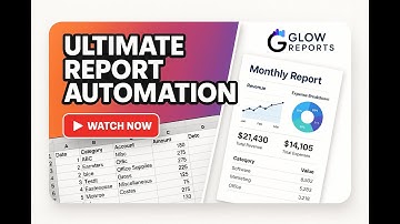 Stop Wasting Hours on Reports — Automate Your Business Reporting in 3 Minutes with Glow Reports