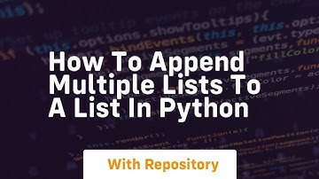 how to append multiple lists to a list in python