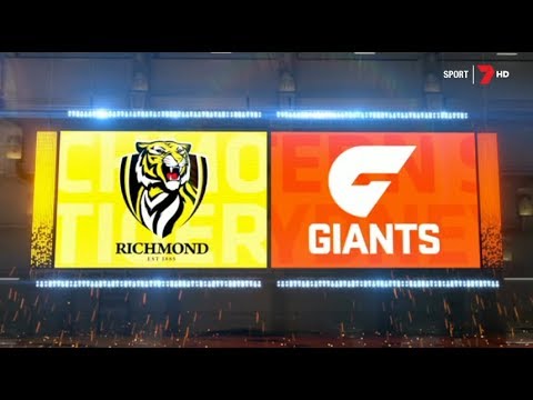 2019 AFL Grand Final Richmond Tigers Vs GWS Giants Highlights