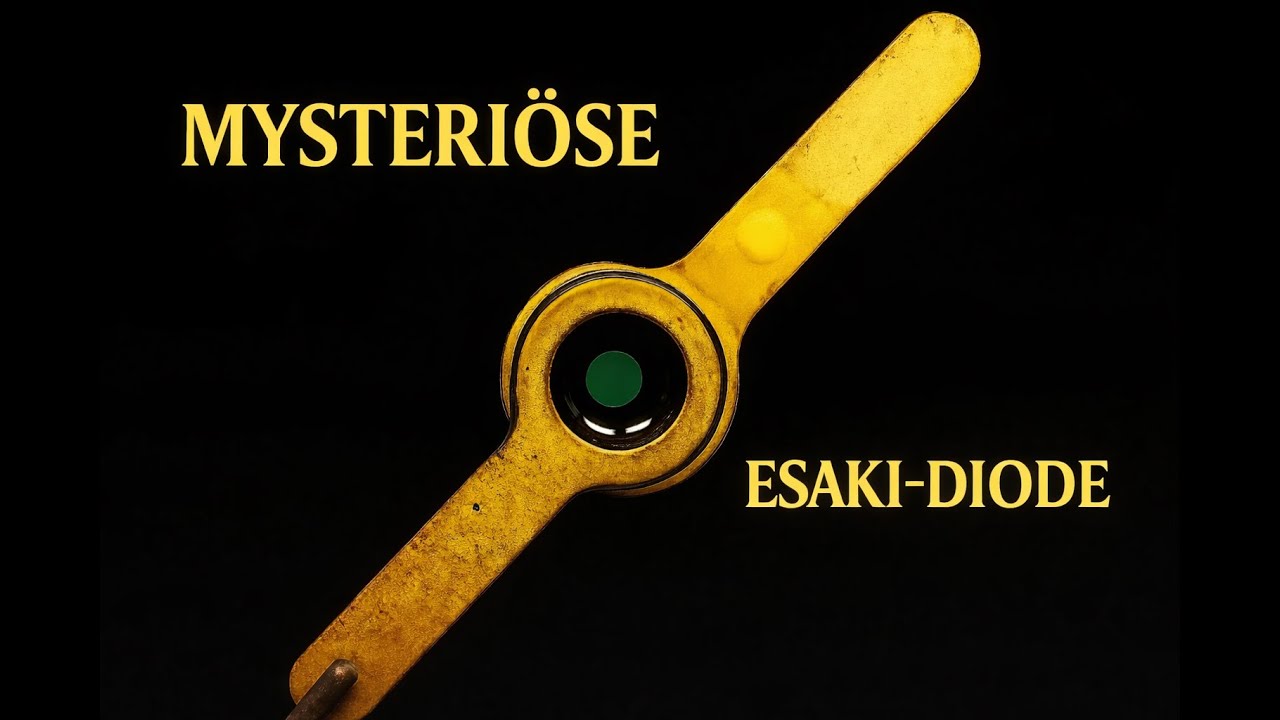 Die Diode aus der Quantenwelt – die Mystische Tunneldiode.