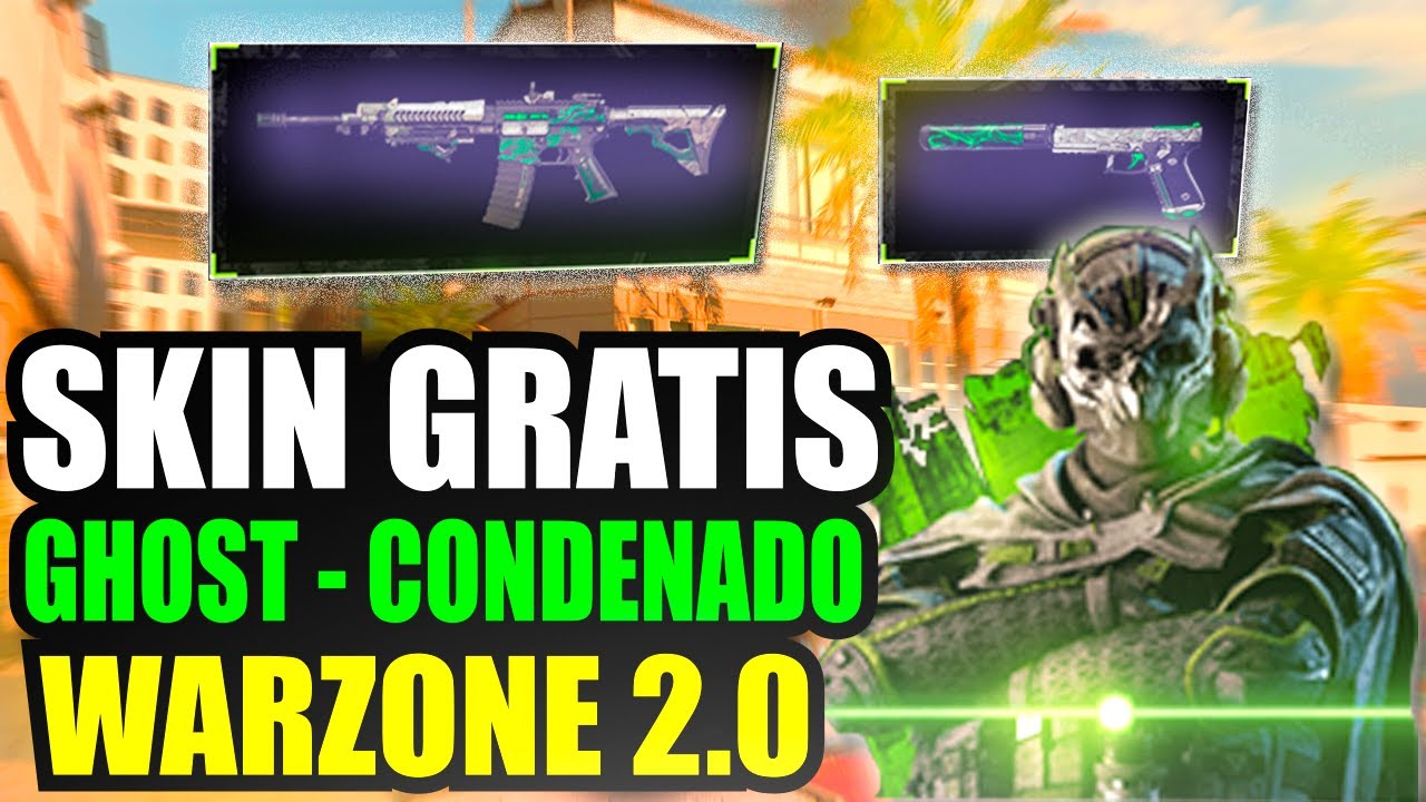 COMO PEGAR A NOVA SKIN GRÁTIS DO GHOSTS NO WARZONE 2 0 MUITOO FÁCIL !