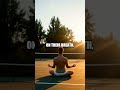 Morning Mindfulness Routine for Tennis Players
