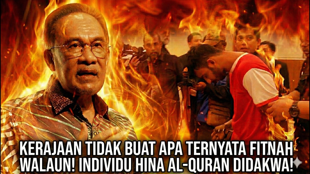 KERAJAAN TIDAK BUAT APA TERNYATA FITNAH WALAUN! INDIVIDU HINA AL-QURAN DIDAKWA DI MAHKAMAH!