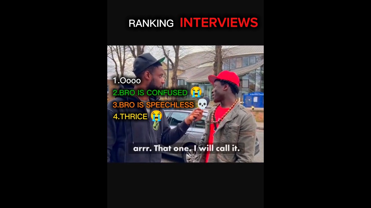 RANKING FUNNIEST INTERVIEWS
