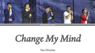 One Direction - Change My Mind (Color Coded Lyrics)