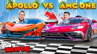 ОПАСНАЯ ГОНКА APOLLO vs AMG ONE! ПОЛНЫЙ ТЮНИНГ MERCEDES AMG ONE НА 3.000.000$!  (GTA 5 RP)