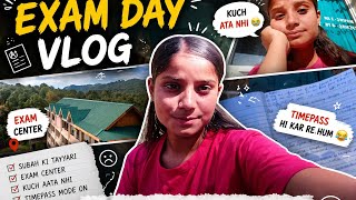 Exam Day Vlog 📚 | Just College Chaos &amp; Timepass#ExamVlog #CollegeLife