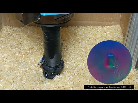 Digger Finger: Locating and identifying buried objects with robots