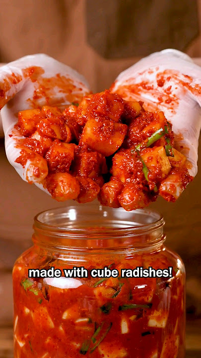 RADISH KIMCHI IS THE BEST!
