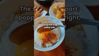 POP THAT YOLK🍳 #satisfyingvideo  #traveltaiwan #tainanfood #foodandtravel #taiwanfood #lifewithcharm