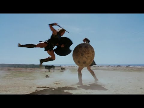 Troy. Achilles attacks
