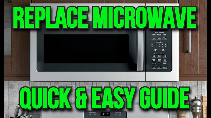 Install Or Replace Over The Range Microwave By Yourself | Quick & Easy Guide | GE JVM6175YKFS