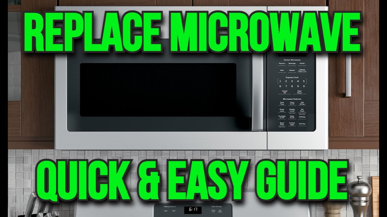 How to Remove Microwave Over Range, East Coast Appliance