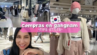 Caminando por Gangnam 🇰🇷🛍 ¿Dónde comprar ropa? 👗 Mini tour!