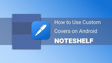 How to use Custom Covers on Noteshelf Android