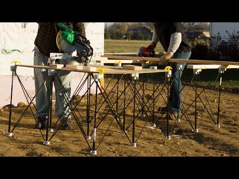 Centipede Portable Work System - Centipede Sawhorse & Centipede Support XL