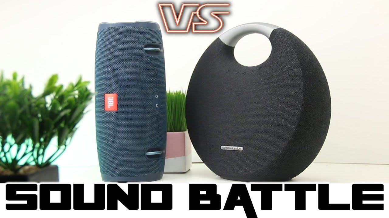 Umulig klippe Slip sko ONYX STUDIO 5 vs JBL XTREME 2 :Sound Battle -Don't Mind The Design - YouTube