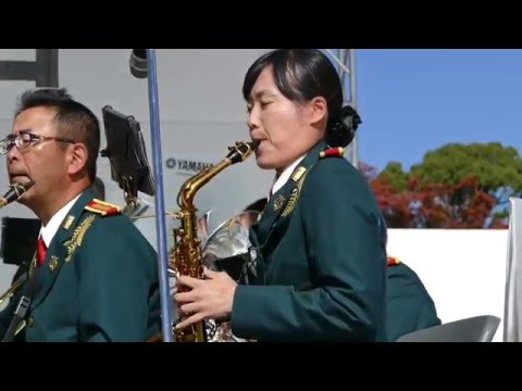 吹奏楽 ドラマHERO2014 テーマ曲 服部隆之作曲 陸上自衛隊第1音楽隊  東京ラーメンショー2015