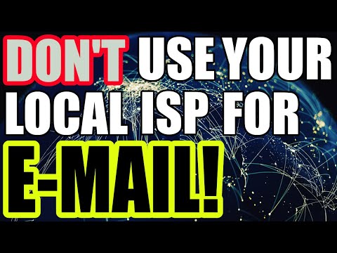 Why you shouldn't use your local ISP's e-mail account