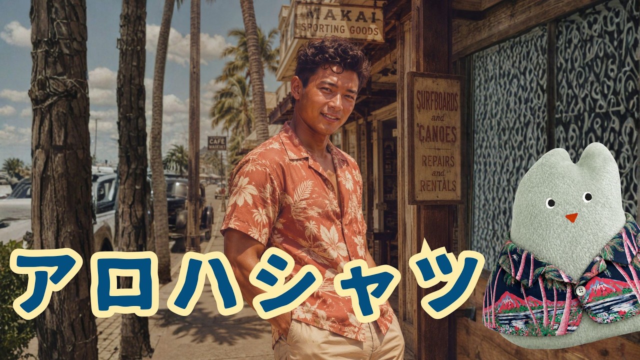 A Man's Romance] The History of the Aloha Shirt - YouTube