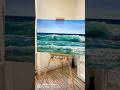 Oil painting Seascape .. Realistic painting Sold Out .
