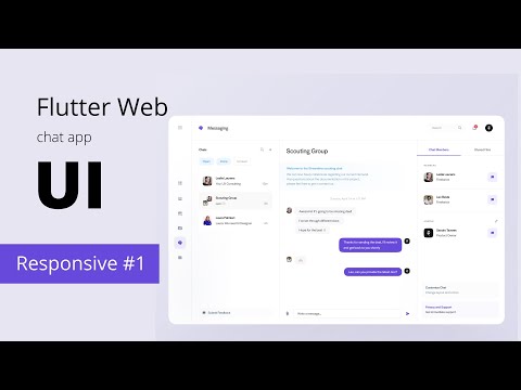 Flutter Responsive UI Design Tutorial Scratch | Chat App #1