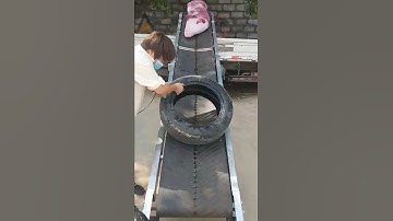 Belt conveyor, the mobile phone can be folded in the middle, the conveyor fertilizer can be lifted