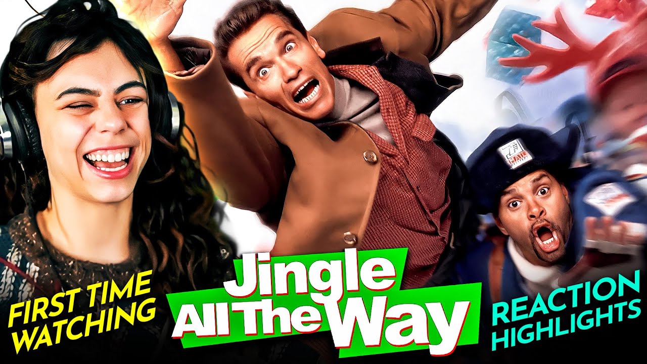 Leia laughing for JINGLE ALL THE WAY (1996) Movie Reaction First time watching