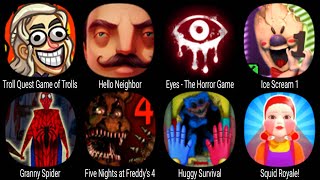 Troll Quest Game of Trolls, Hello Neighbor, Eyes The Horror Game, Ice Scream 1, Huggy Survival ... screenshot 2