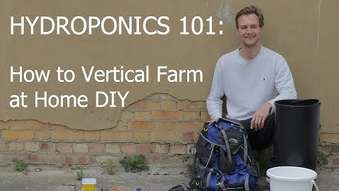 Hydroponics 101: How to Make Vertical Hydroponic System DIY | Part 1