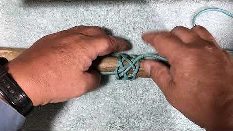 Tying a 9 Bight 3-2-2-3 “W” Knot From a 5 Part 4 Bight Casa Knot.