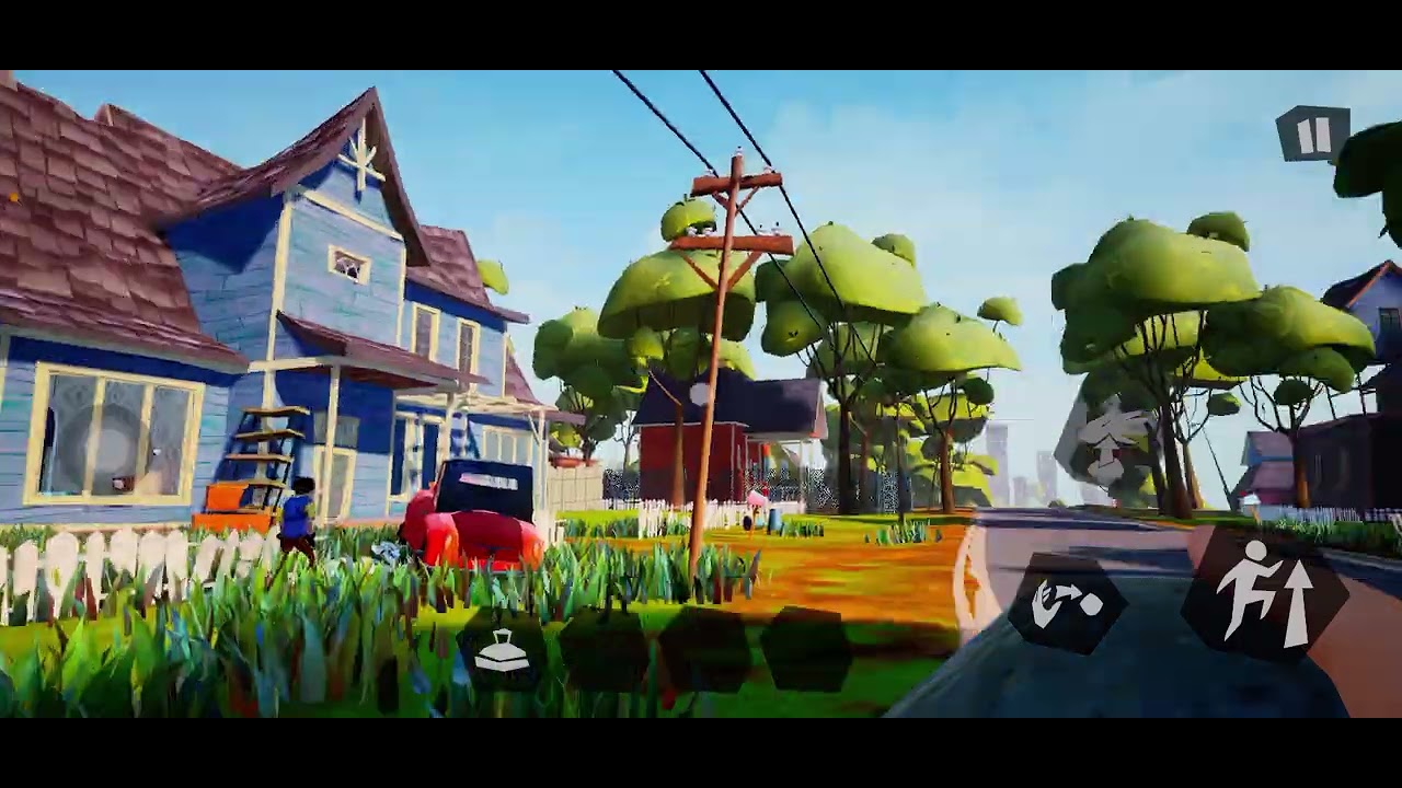 Eu quebrei todas as janelas da casa do vizinho no Hello Neighbor