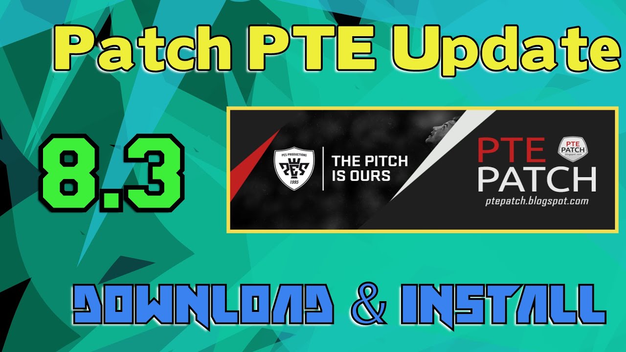 [PES 2015] Patch PTE 8.3 Update: Download + Install - YouTube