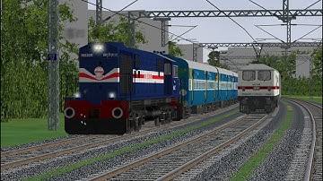 SHUNTING AT AMRITSAR JUNCTION PART 1 || Indian railway MSTS Open Rail ||