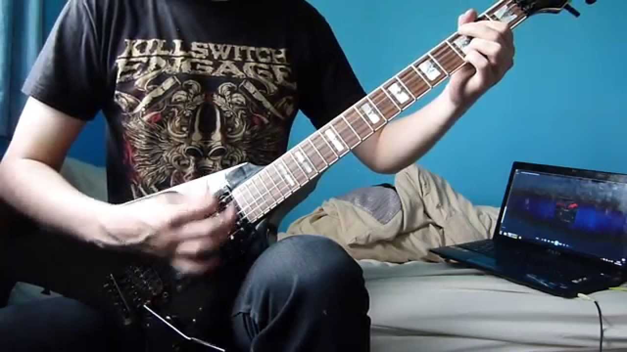 Absent Friends - Saxon Guitar Cover (With Solo)